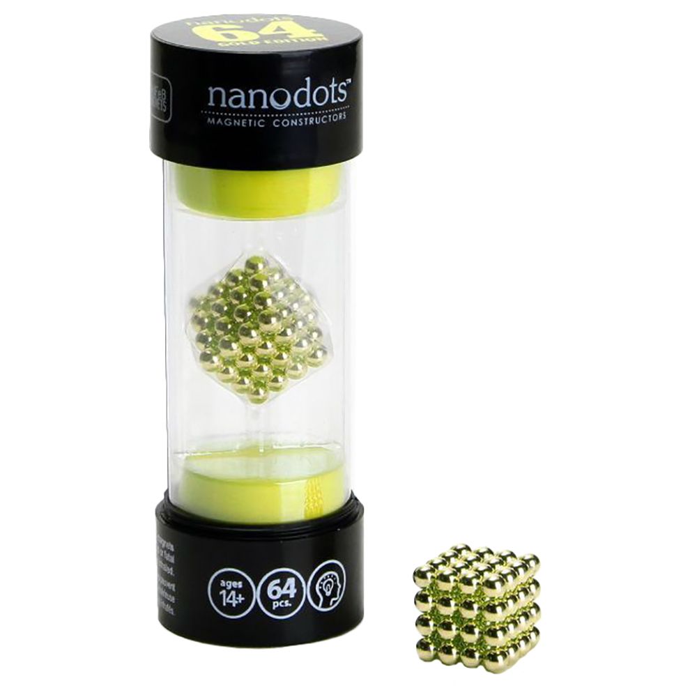 Nano Magnetics - Nanodots 64 Gold Magnetic Dots