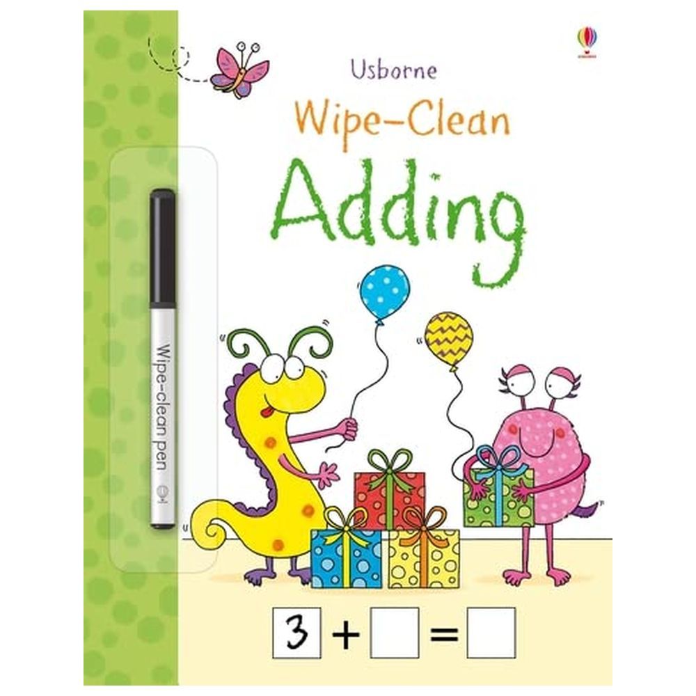 Wipe Clean Adding Book