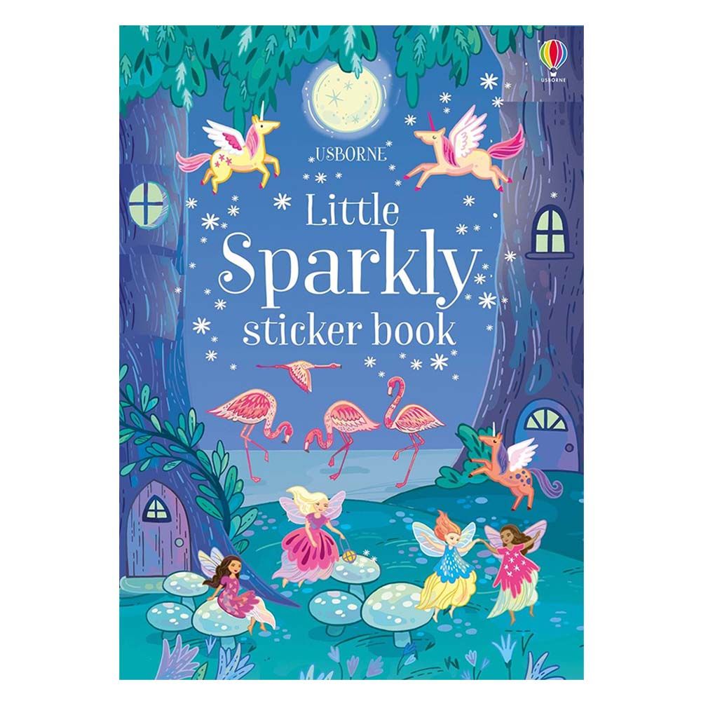كتب أسبورن-  كتاب الملصقات Little Sparkly Sticker Book  