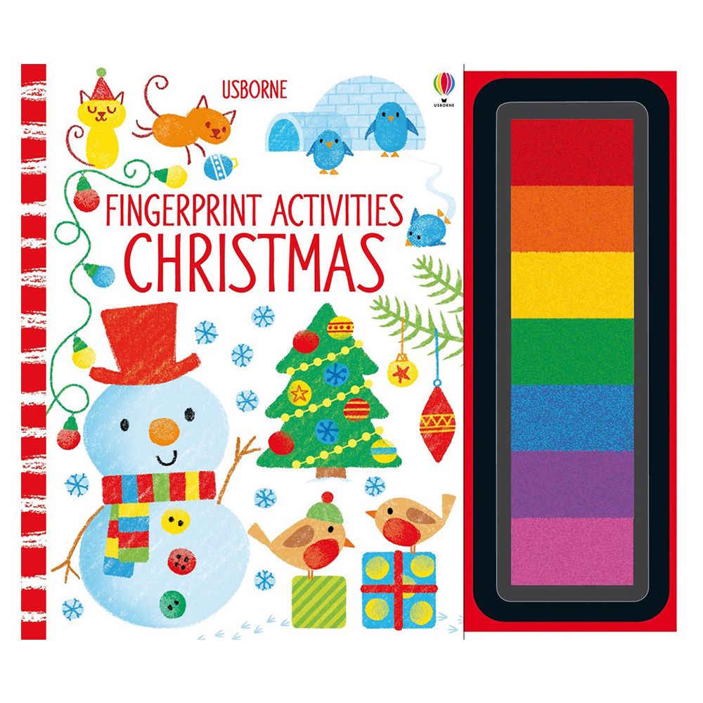 Usborne Books - Fingerprint Activities Christmas