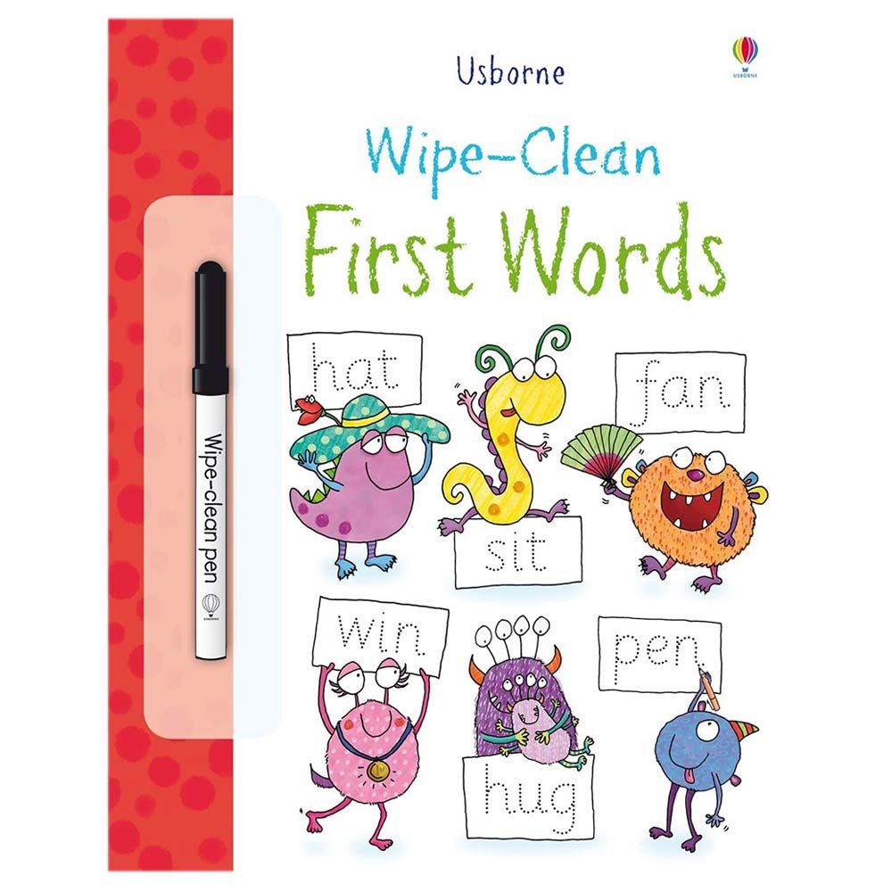 Usborne - Wipe-Clean First Words