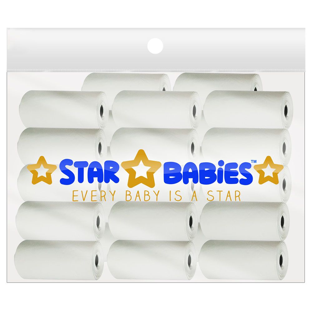 Star Babies - Scented Bag - Pack of 25/375 Bags - White