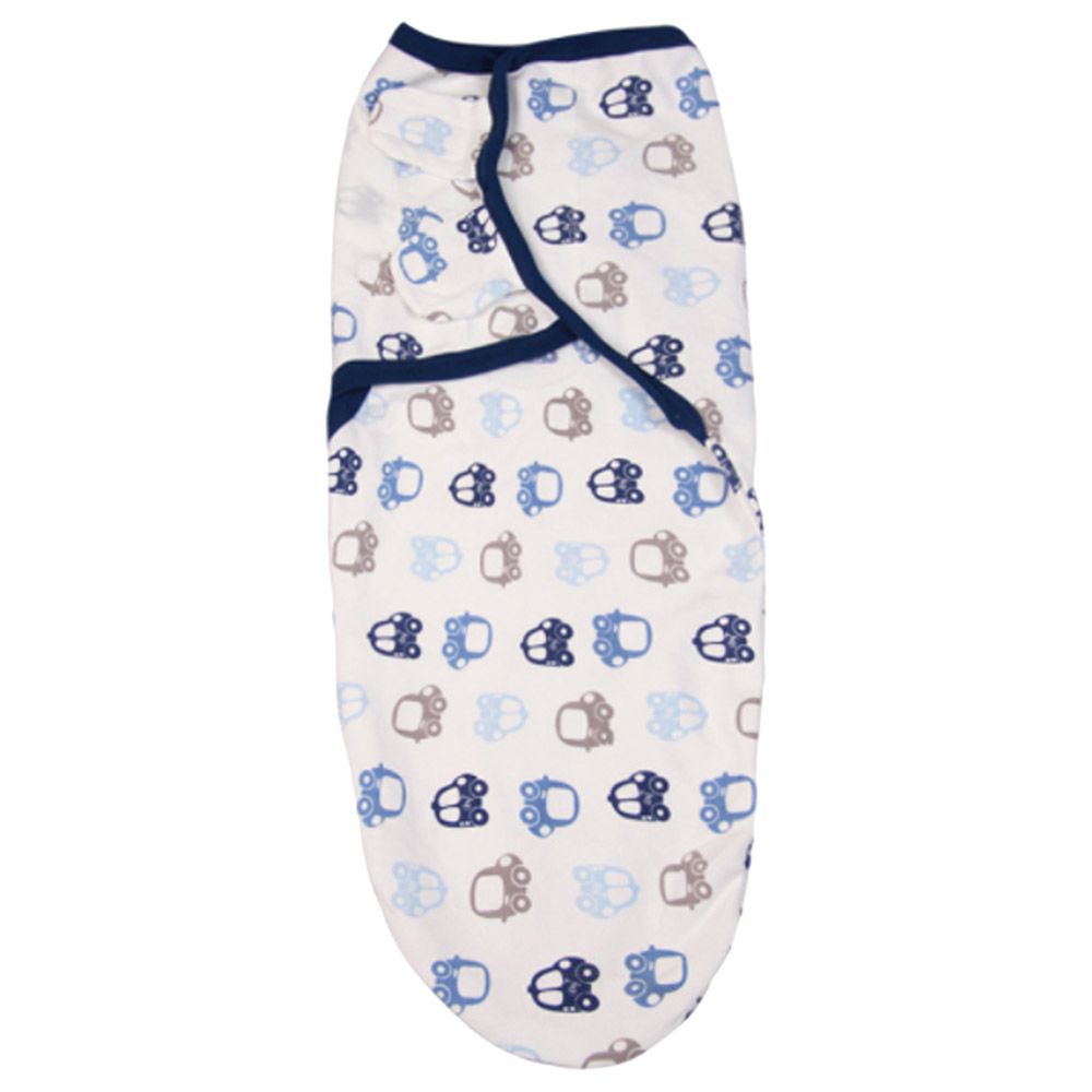 Pixie - Car Print Swaddle Wrap Blanket