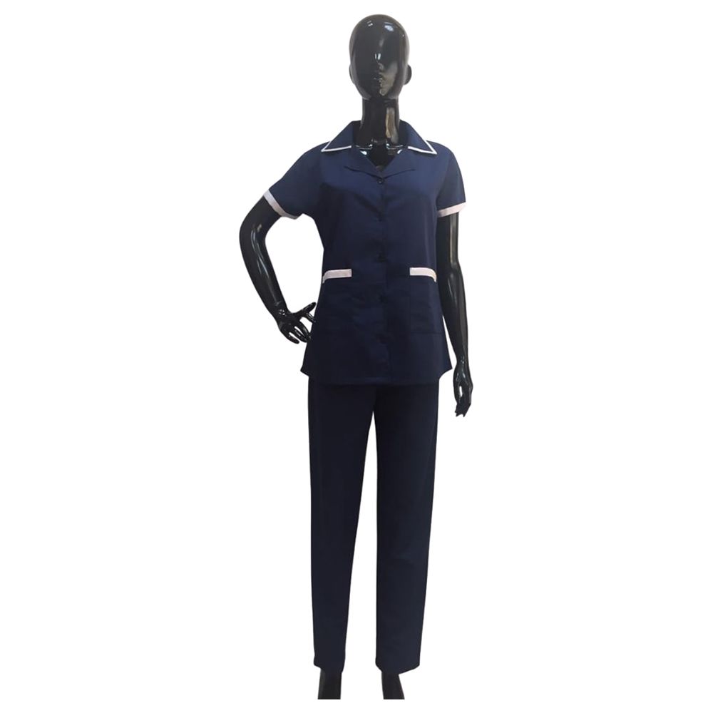 Veronica - Veronica Scrub Suit Set For Housekeeper - Blue