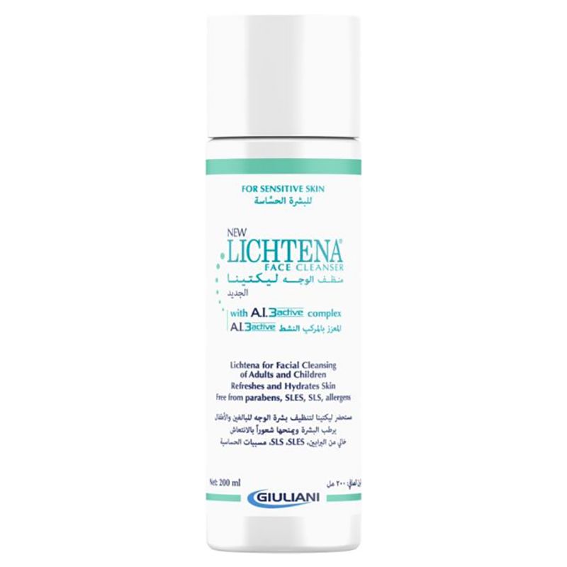 Lichtena - Face Cleanser Sensitive Skin - 200ml