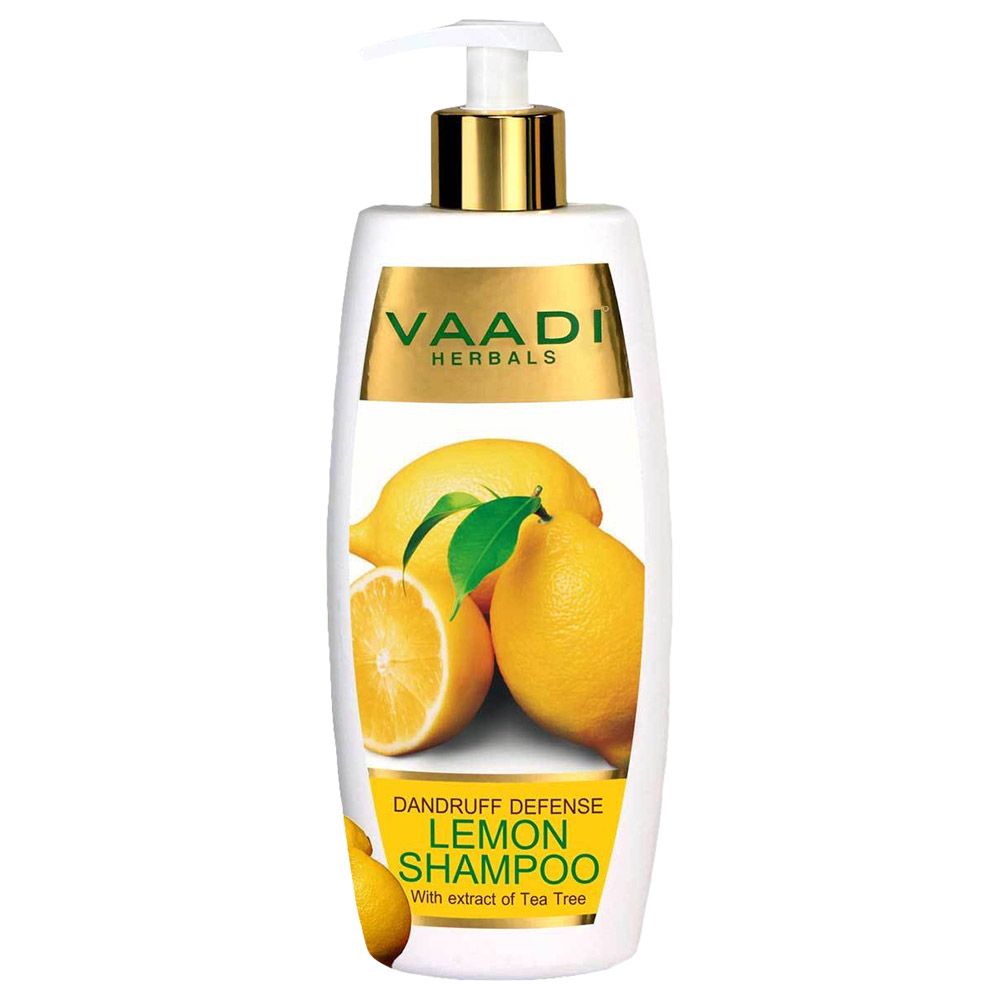 VAADI HERBALS - Dandruff Defense Lemon Shampoo - 350ml