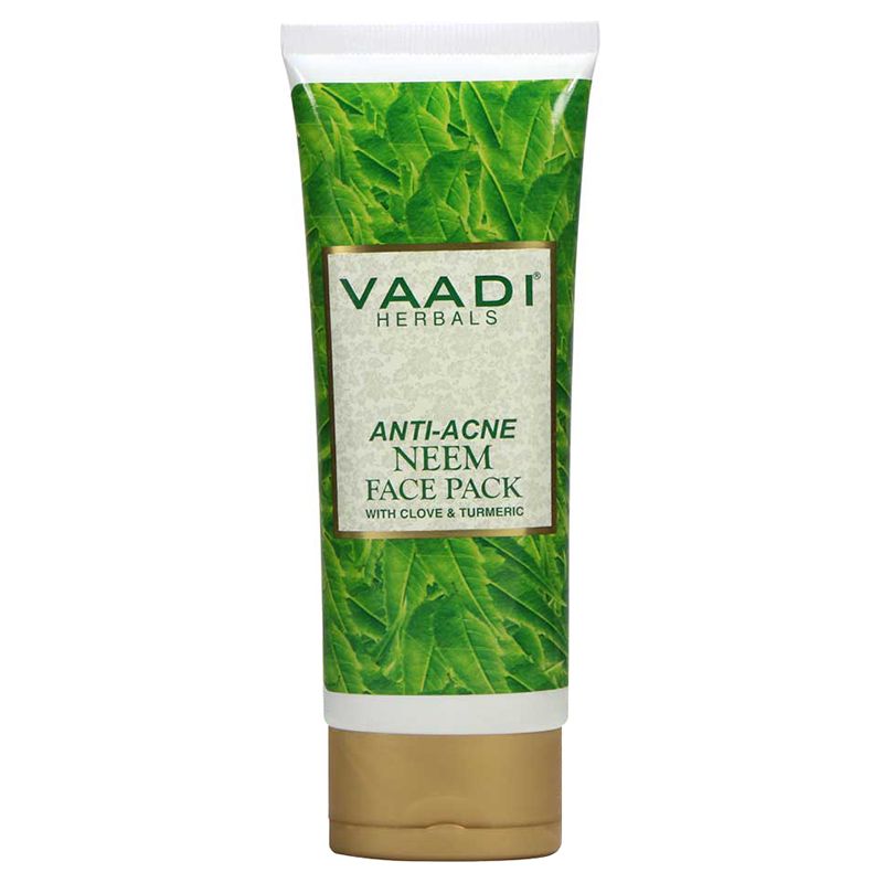 Vaadi Herbals Organic Neem Face Pack With Clove & Turmeric