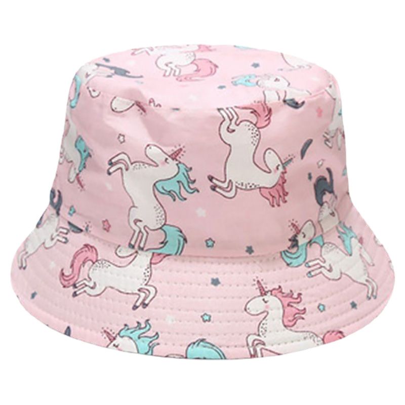The Girl Cap - Kids Hat - Pink Unicorn