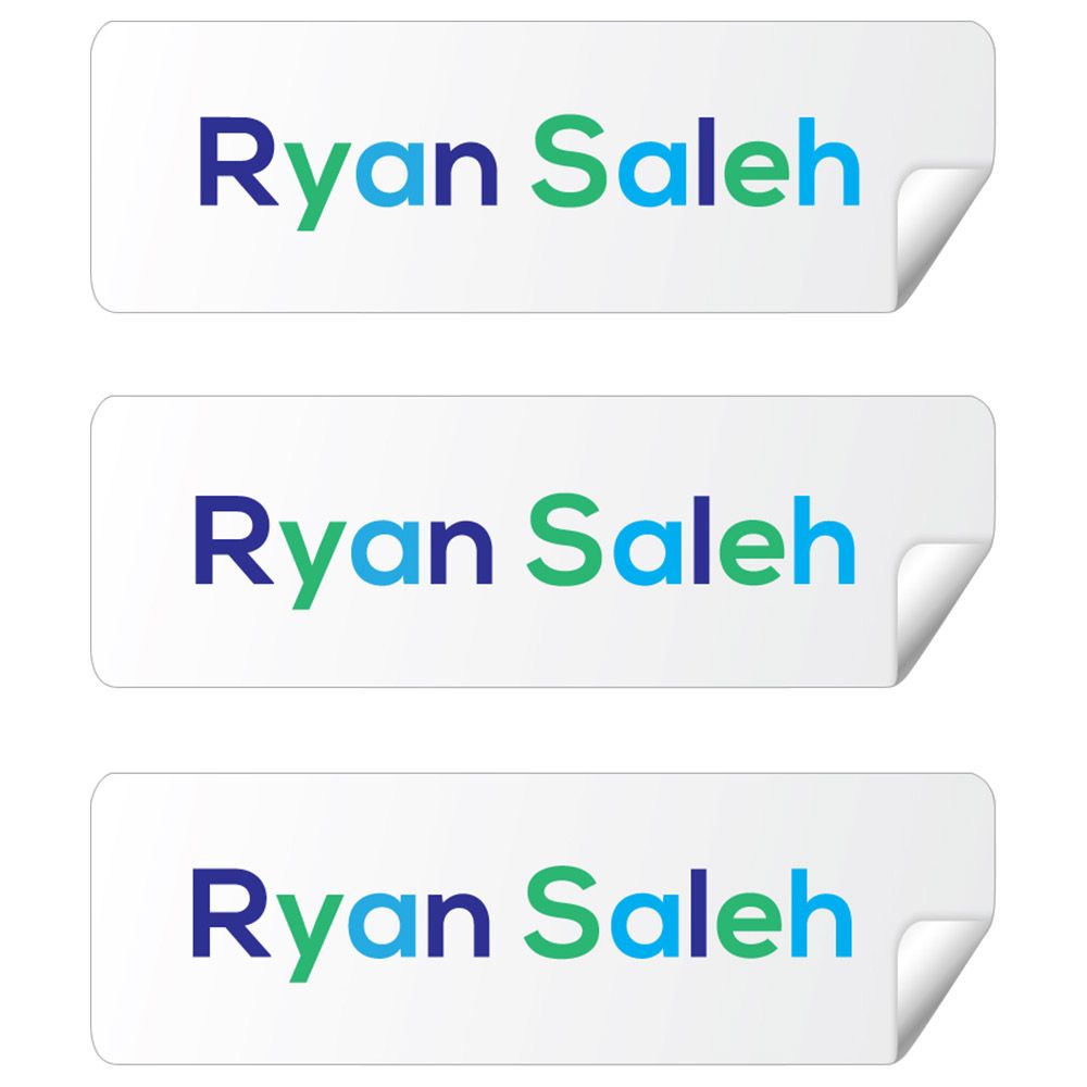 Twinkle Hands - Personalized Waterproof Labels - Boys