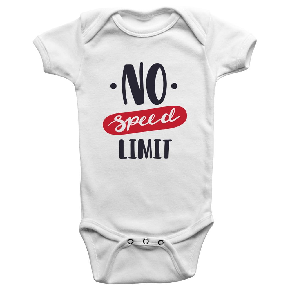 Limited Edition - No Speed Limit Onesie Bodysuit