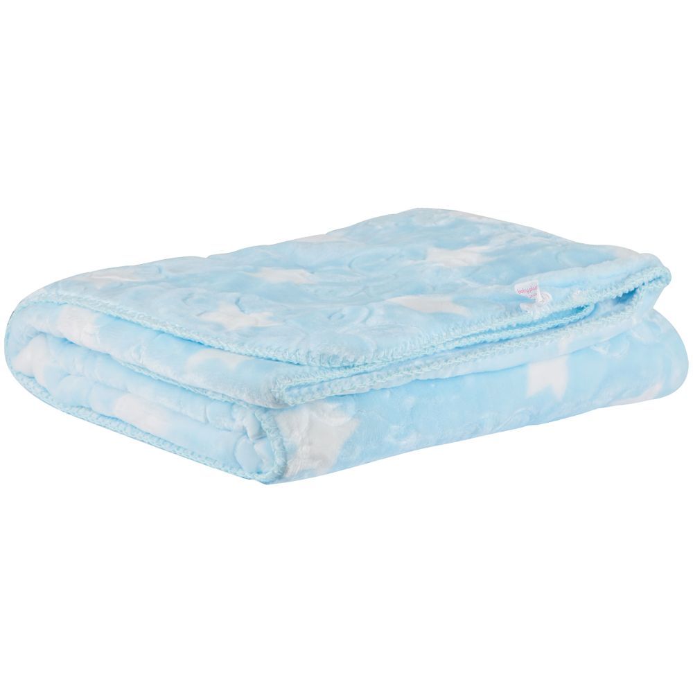 Baby Plus - New Model Super Soft Baby Blanket - Blue