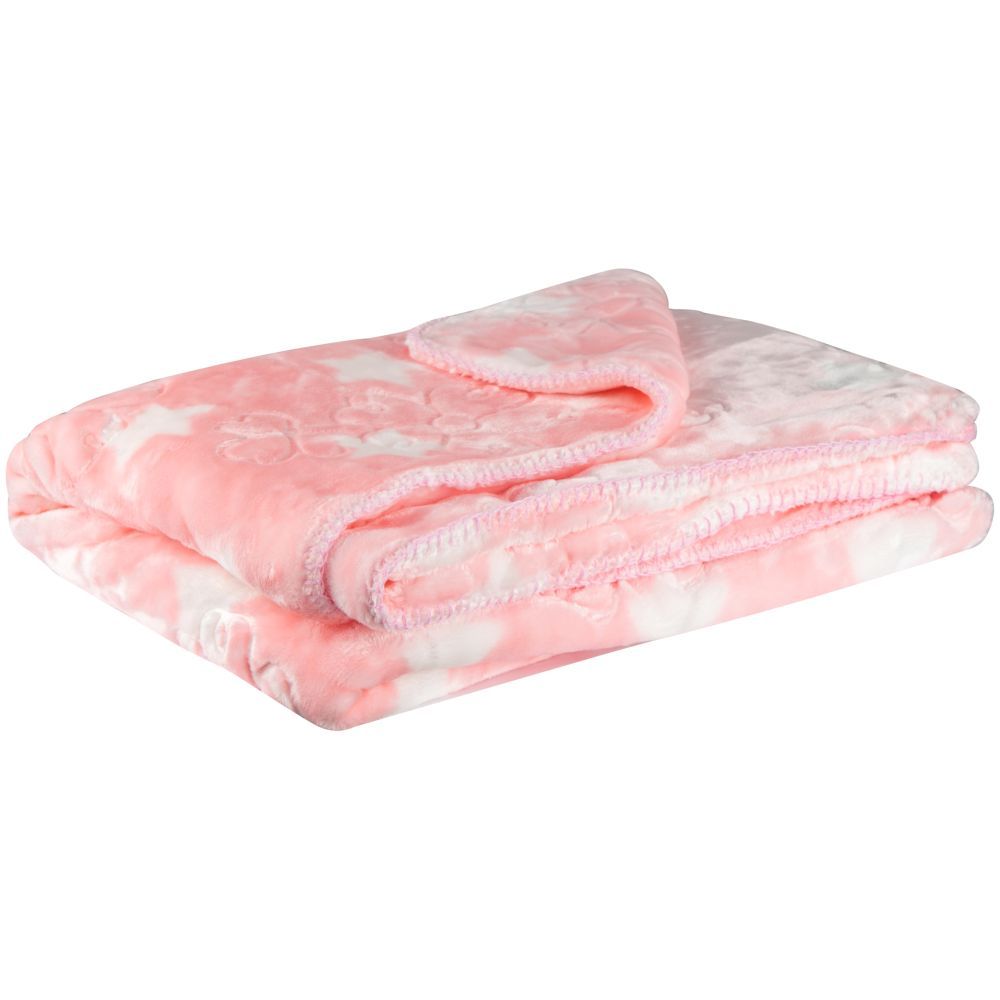 Baby Plus - New Model Super Soft Baby Blanket - Pink