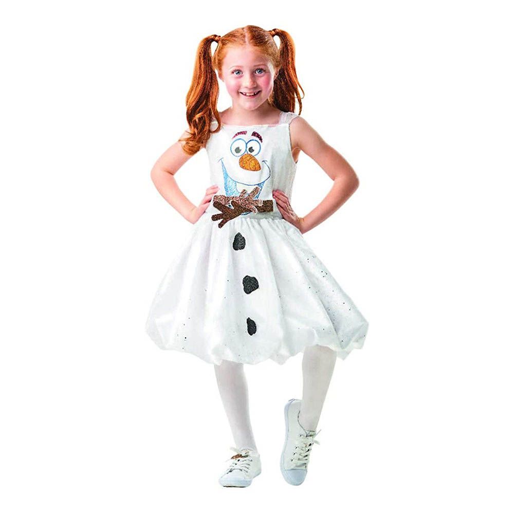 Rubies - Frozen 2 Olaf Air Motion Moving Costume - White_XL