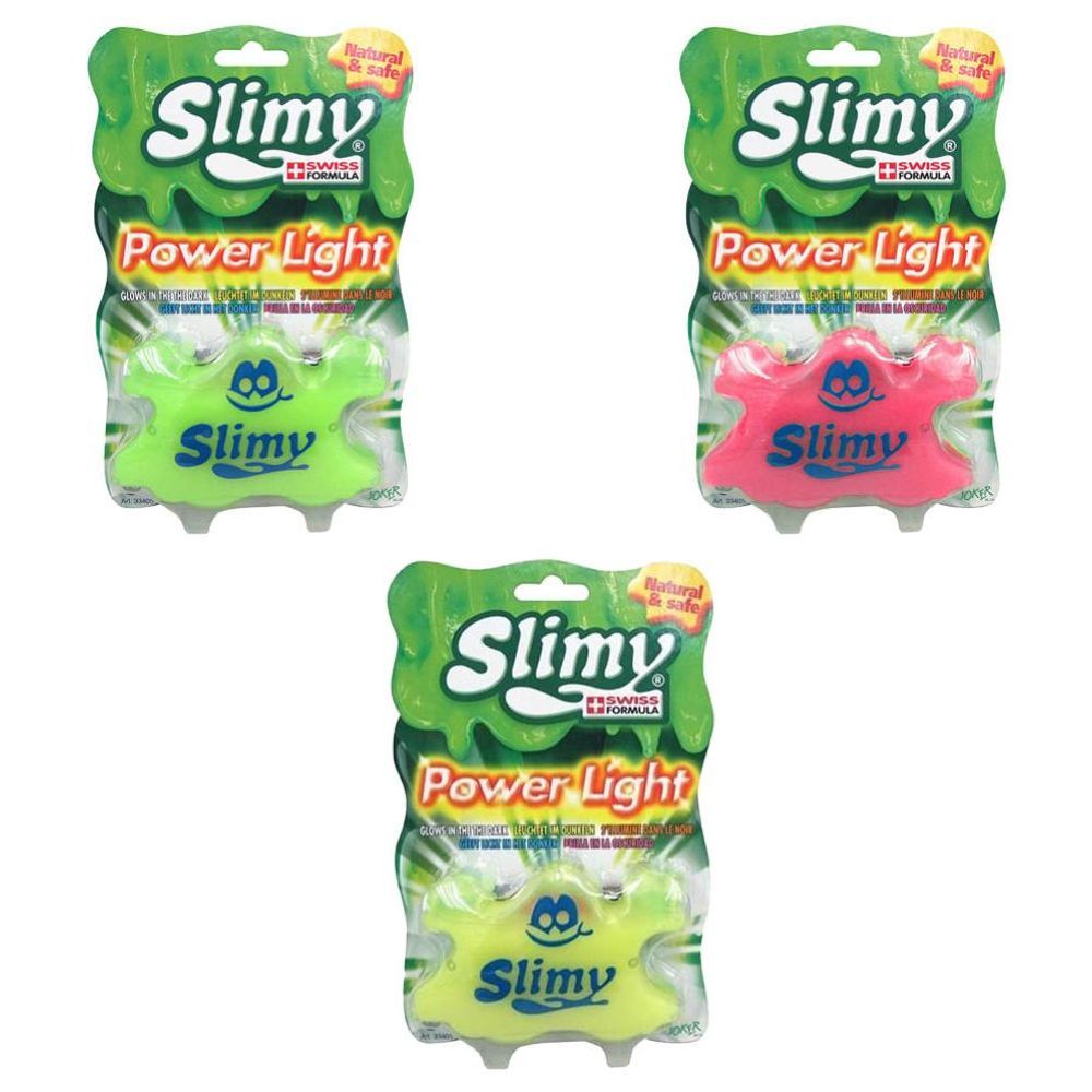 Slimy - Power Light Blistercard 150g - Assorted 1pc