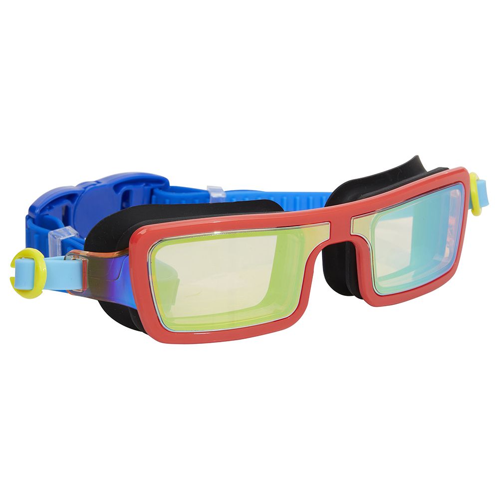 Bling2O - Electric 80's Swim Goggle - Retro Red