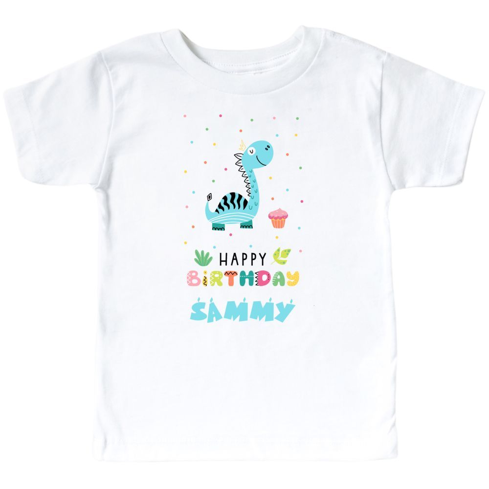 ميني بلام - تي شيرت أطفال قابل للتخصيص - هابي بيرثداي
