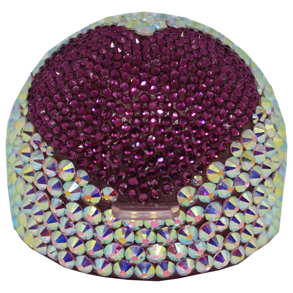 Mini Plum - Bling Crystal Pacifier Heart Box - Pink