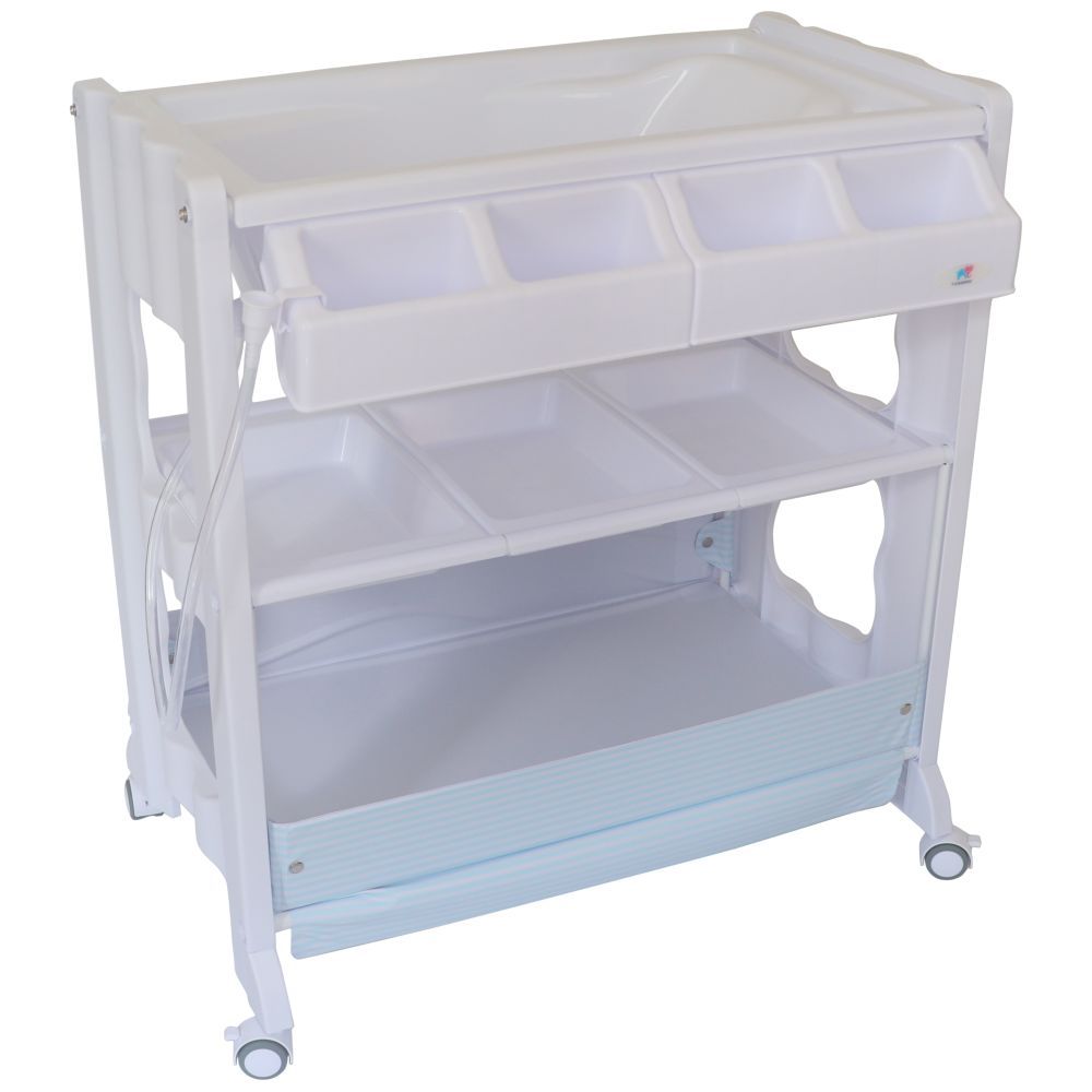 TheKiddoz - Changing Table With Bathtub - Blue