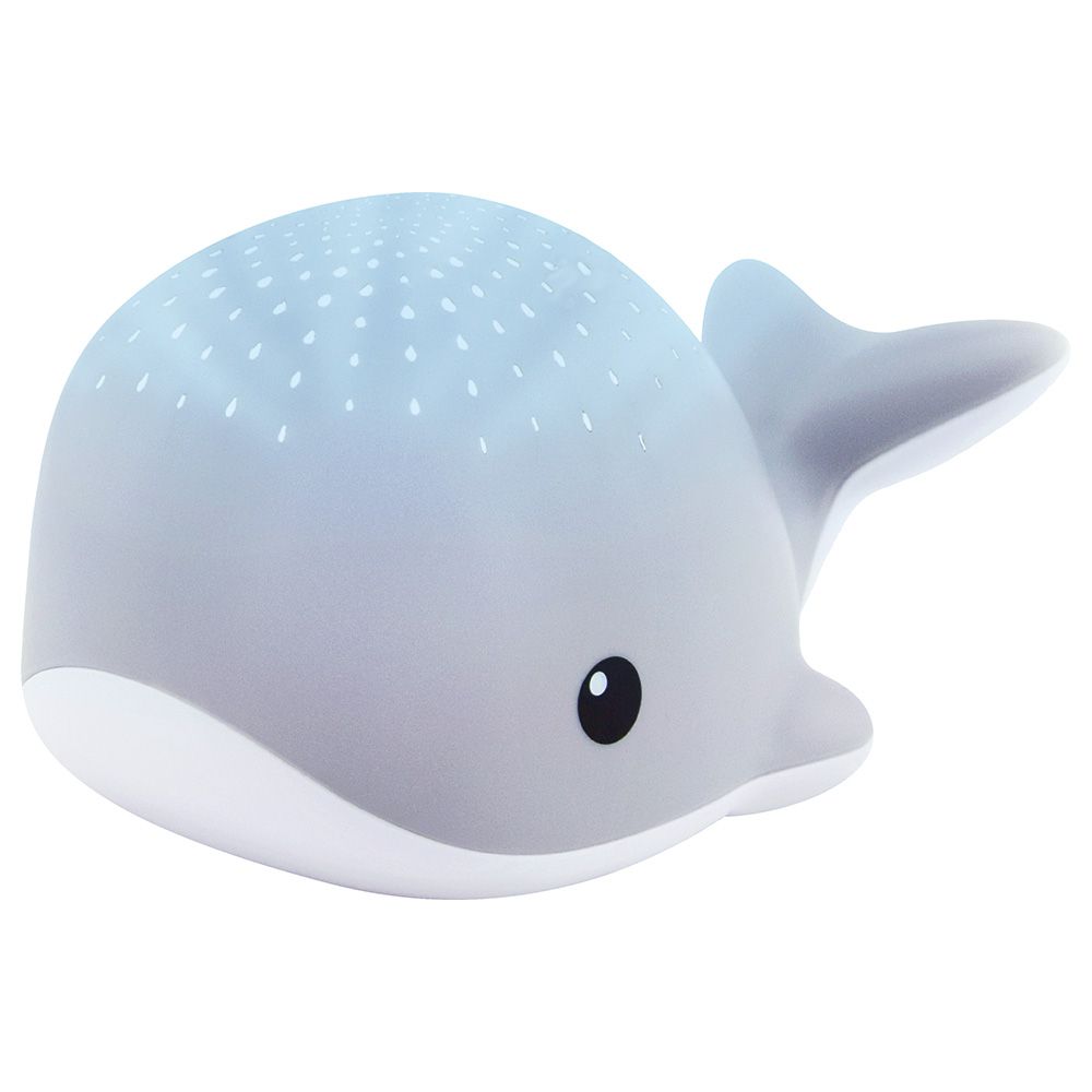 ZAZU - Wally The Whale - Light Projector With Music - Grey