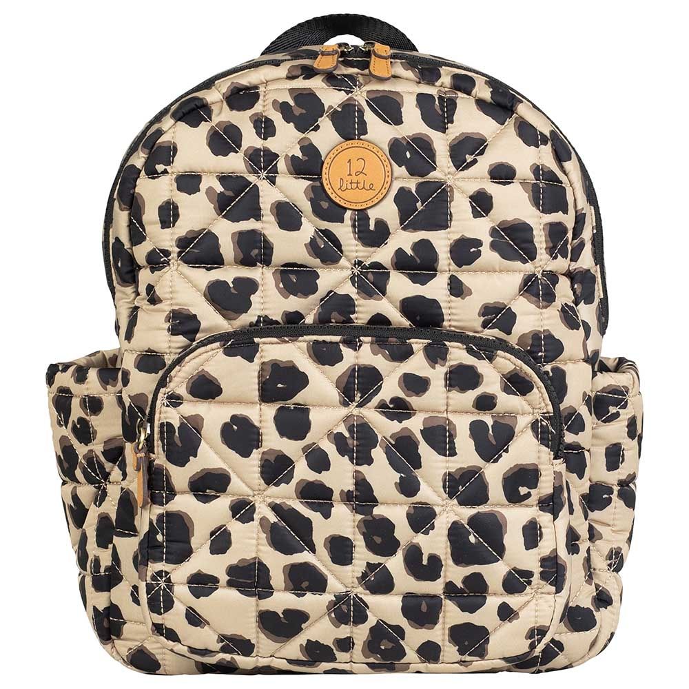 Travel online leopard backpack