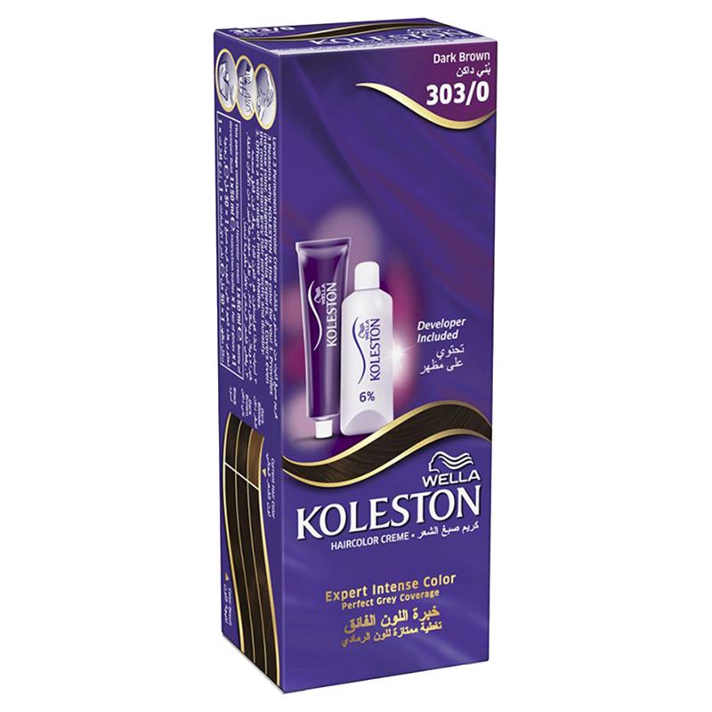 Wella koleston online hair color