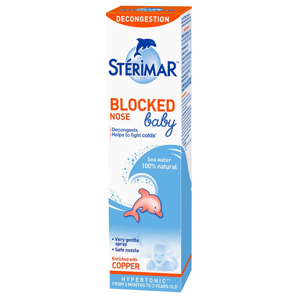 Nasal Spray - Nose Hygiene - Sea Water - Stérimar - 100 ml Stérimar