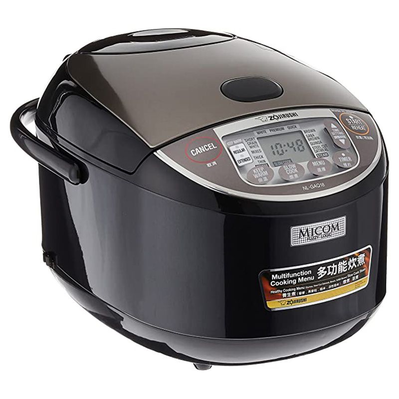 Zojirushi Micom Rice Cooker & Warmer Silver Black