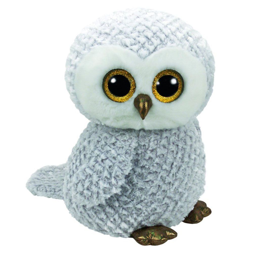 Ty Beanie Boos Owl Owlette Large Grey Buy at Best Price from