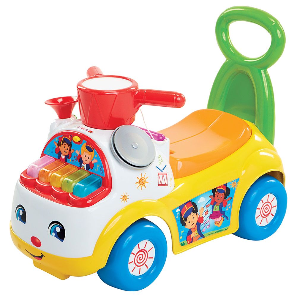 Fisher price music parade ride on pink on sale