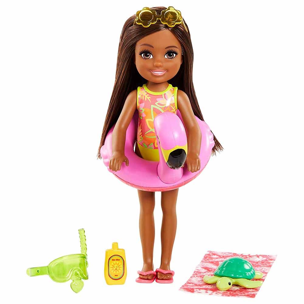 Barbie Chelsea The Lost Birthday Doll Flamingo Floatie Buy