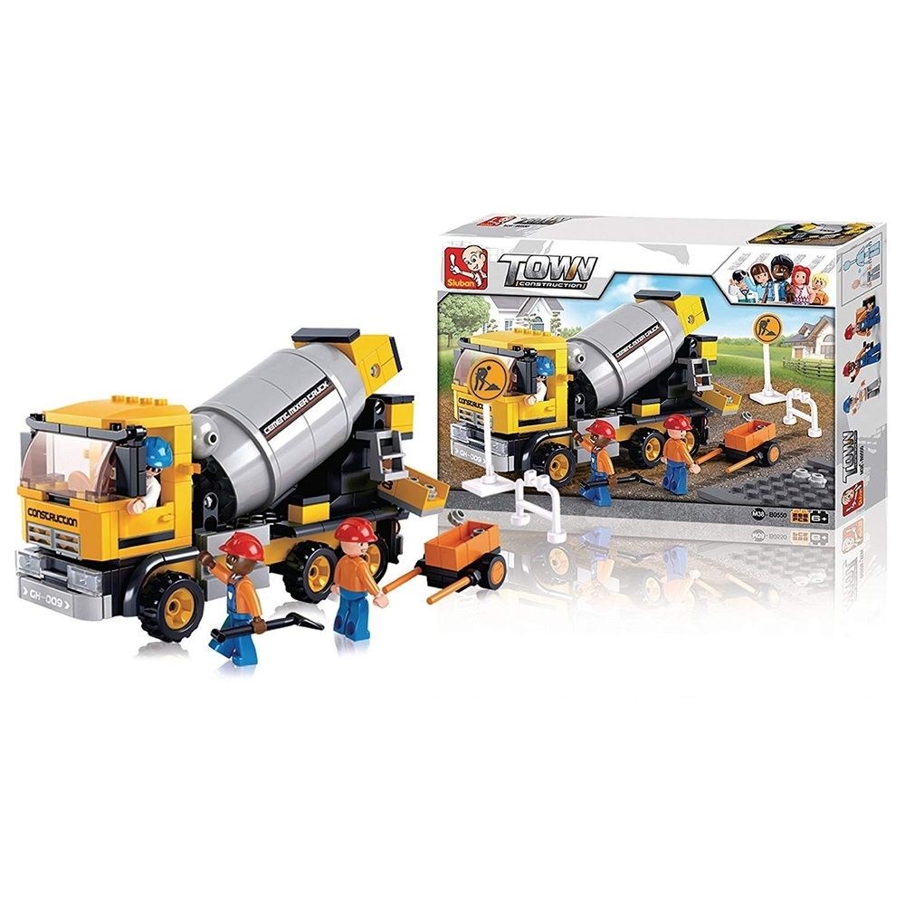 Sluban construction best sale set