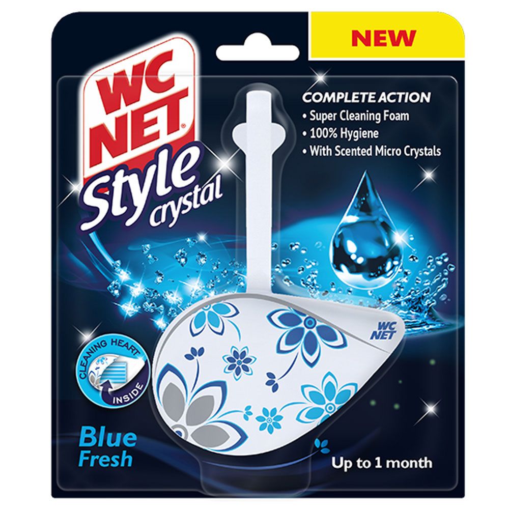 WC NET Style bloc toilette Blue Fresh, paquet de 2 pièces