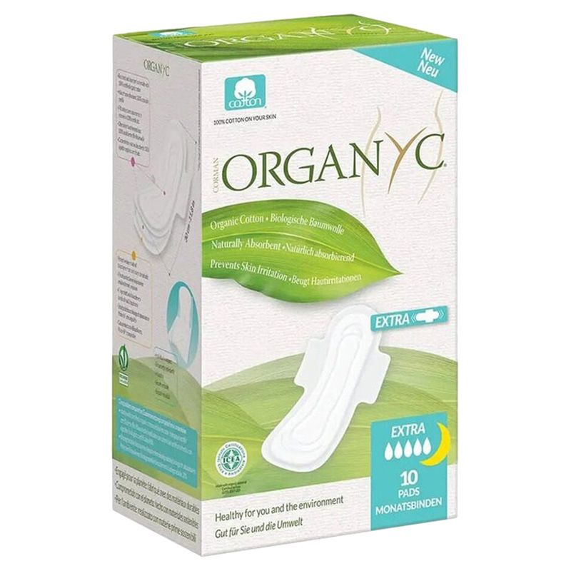 Organyc - Extra And Overnight Pad - 10pcs