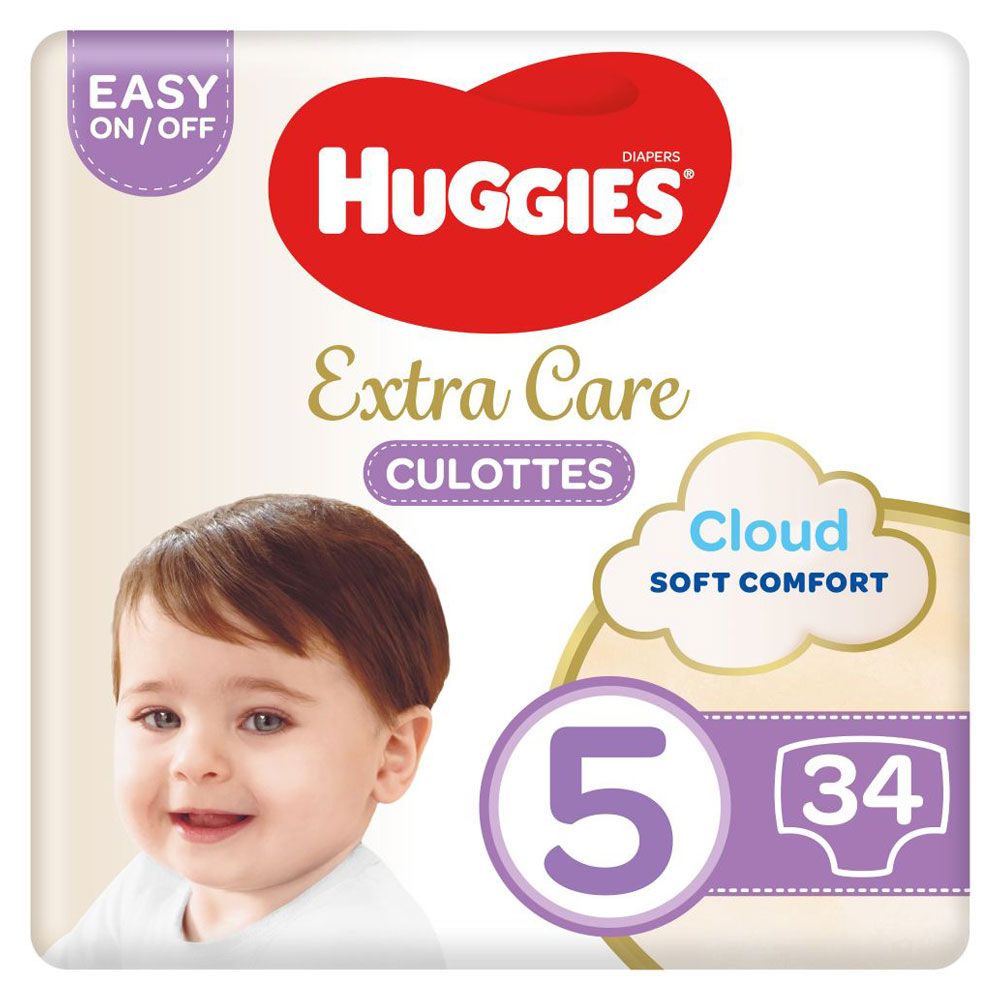 Huggies Active Baby Pants - Size 5 12-17 kg 34 Diaper Pants