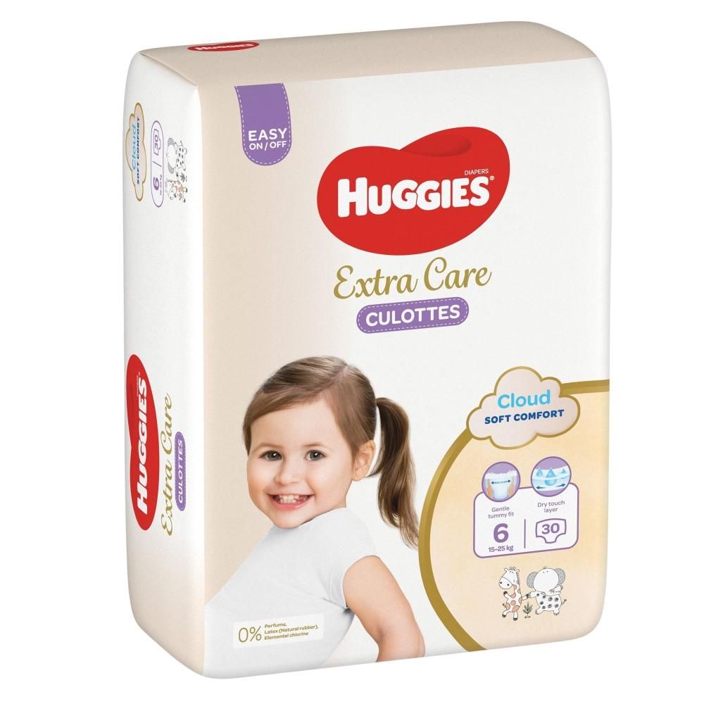 Huggies Active Baby Pants - Size 6 15-25 kg 30 Diaper Pants