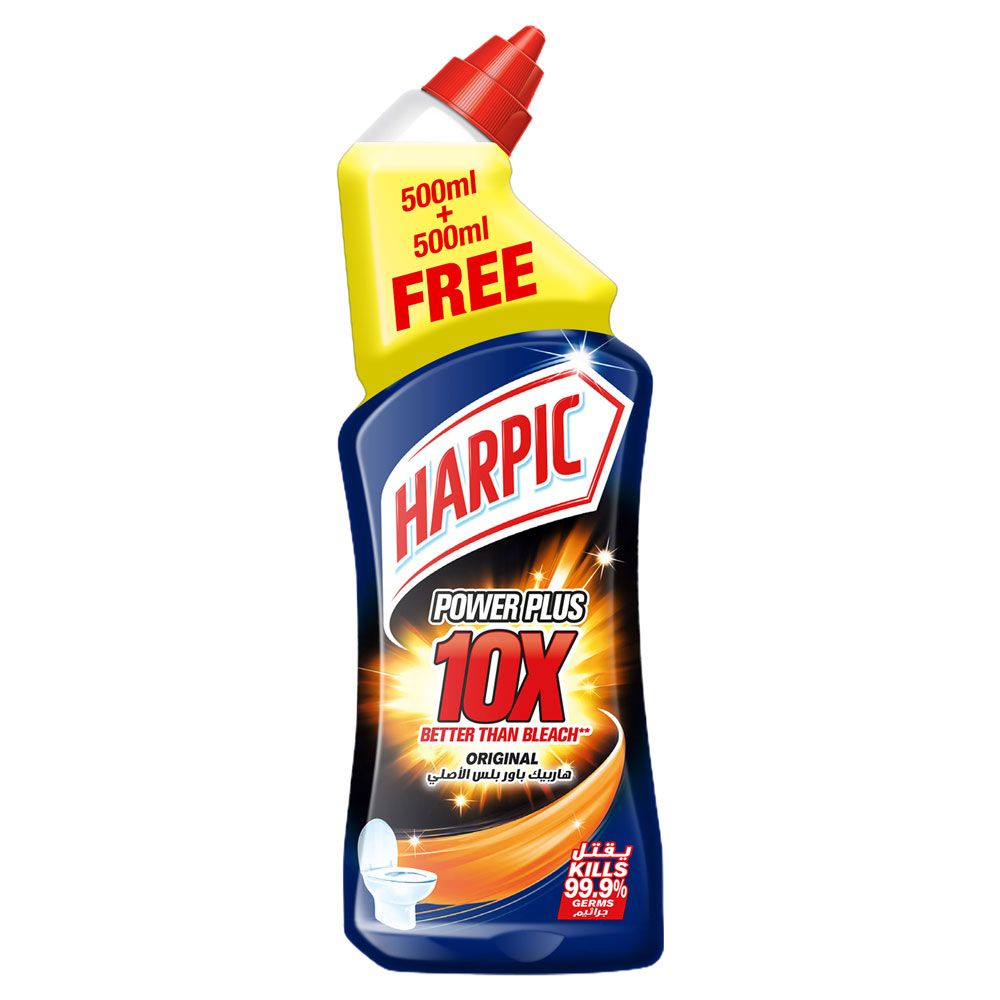 Harpic Liquid Powerplus 1L 500ml 500ml Free Buy at Best