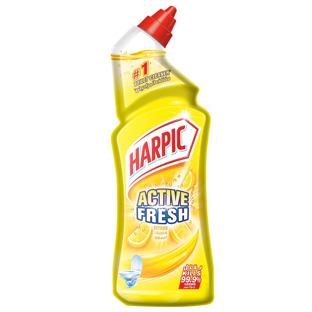 Harpic - Toilet Cleaner Liquid Active Fresh Citrus 750ml