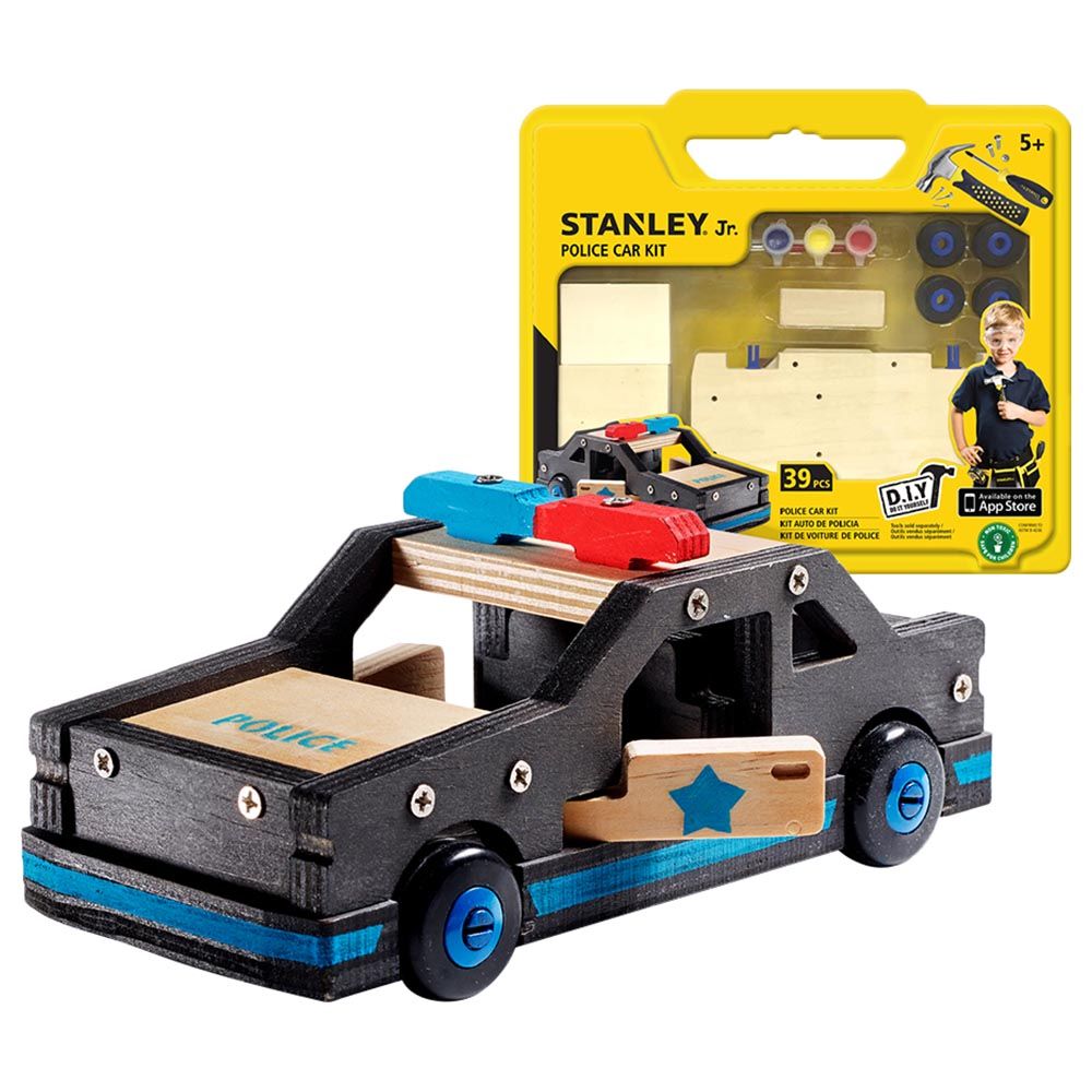 Stanley Jr. DIY Police Car Building Kit Buy at Best Price from