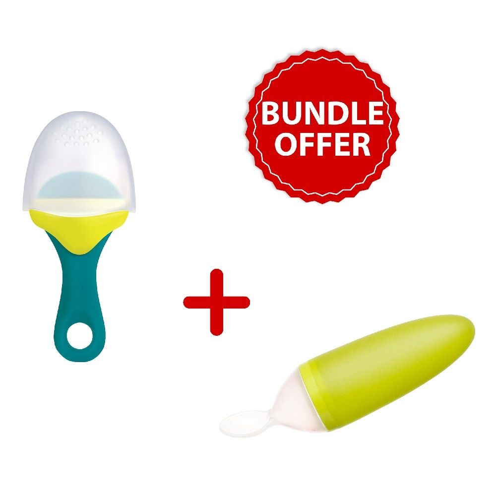 Boon Squirt Dispensing Spoon, Baby Food, Silicone