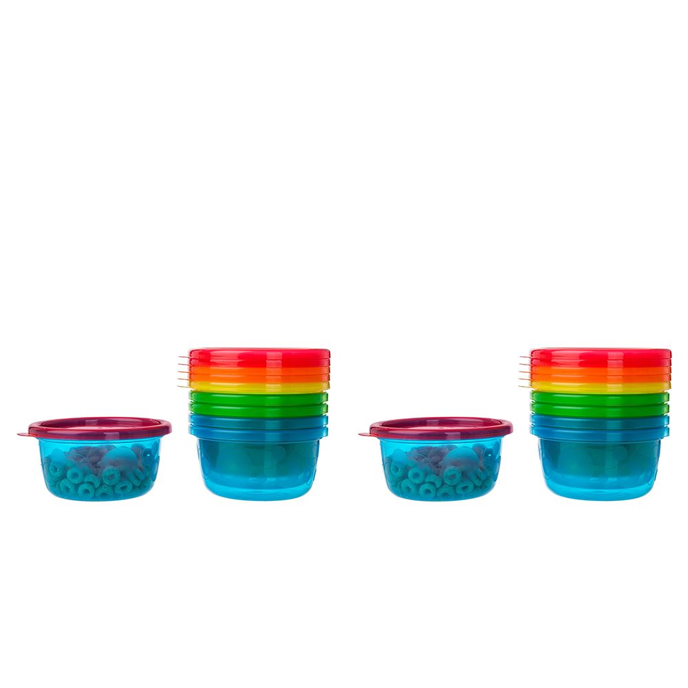 The First Years - Take & Toss - Bowls with Lids 8oz. - Bundle of 2