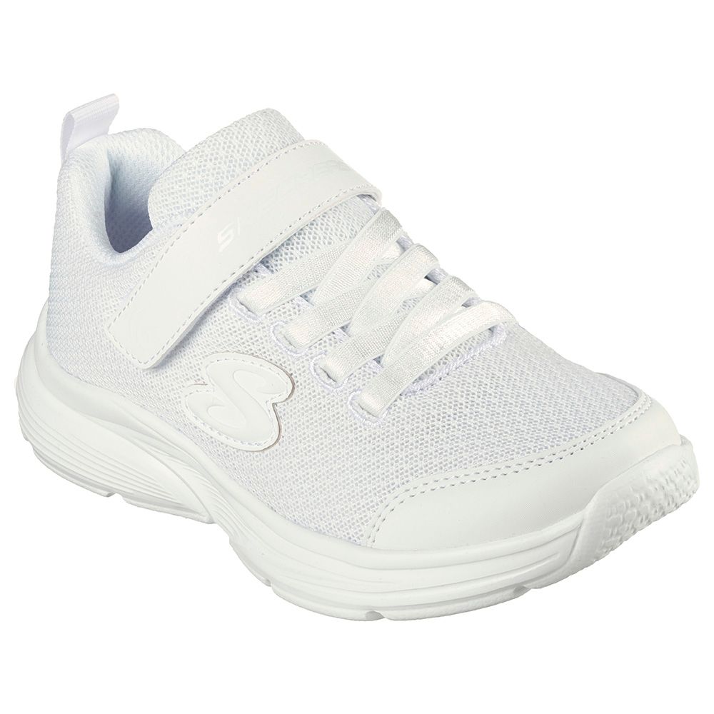 Skechers white on sale velcro