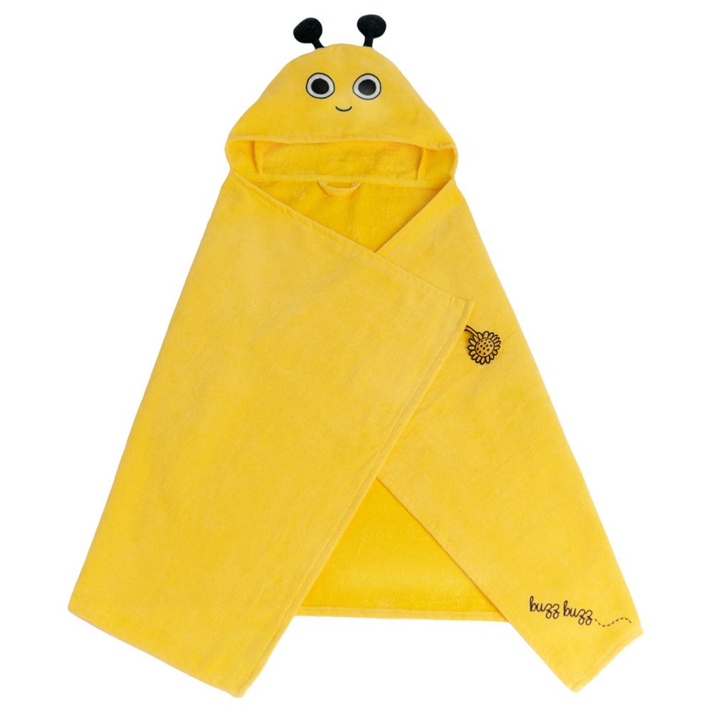 Milk Moo Buzzy Bee Velvet Hooded Baby Towel Buy at Best Price