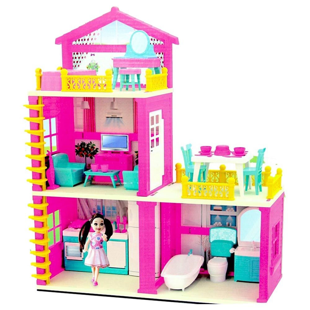 Asian Doll House Dolls and Play Figures - an 8pc Dollhouse Family Set –  Best Dolls For Kids