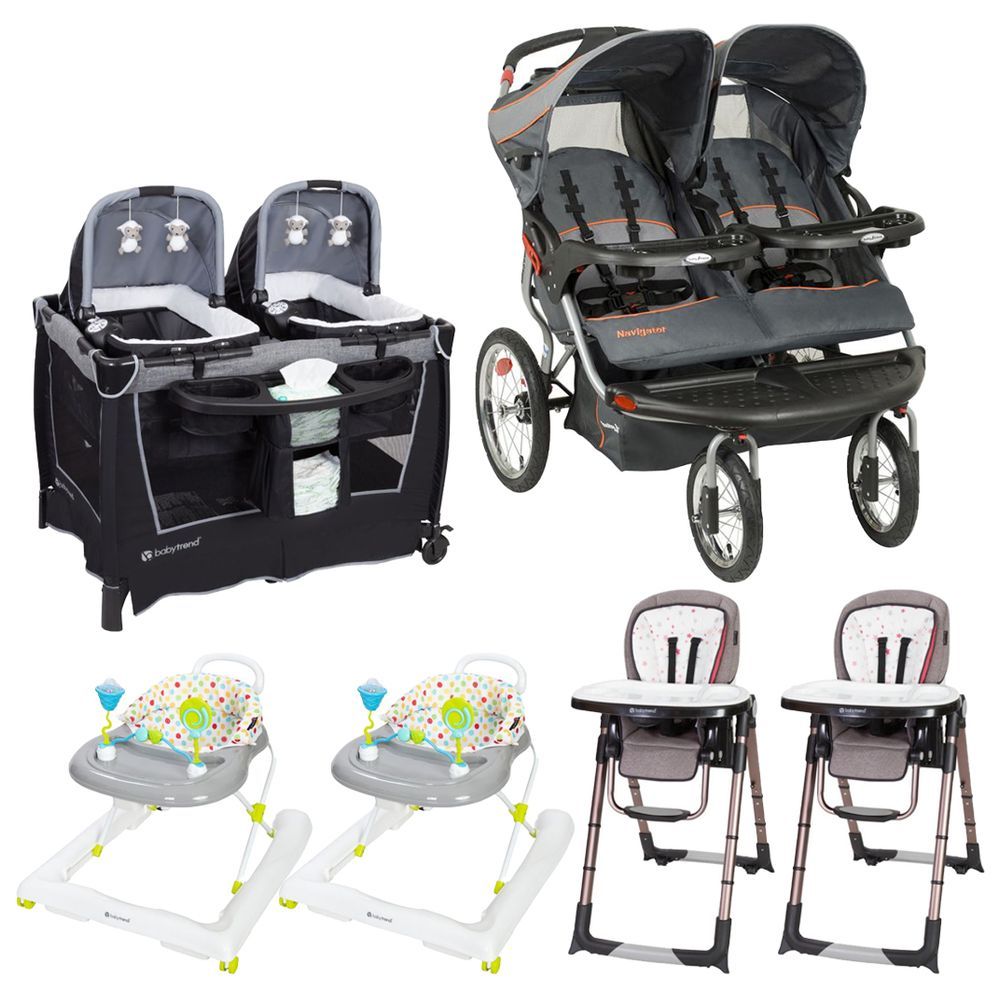 Babytrend Navigator Jogger Feeding Center 2 Walkers 3.0