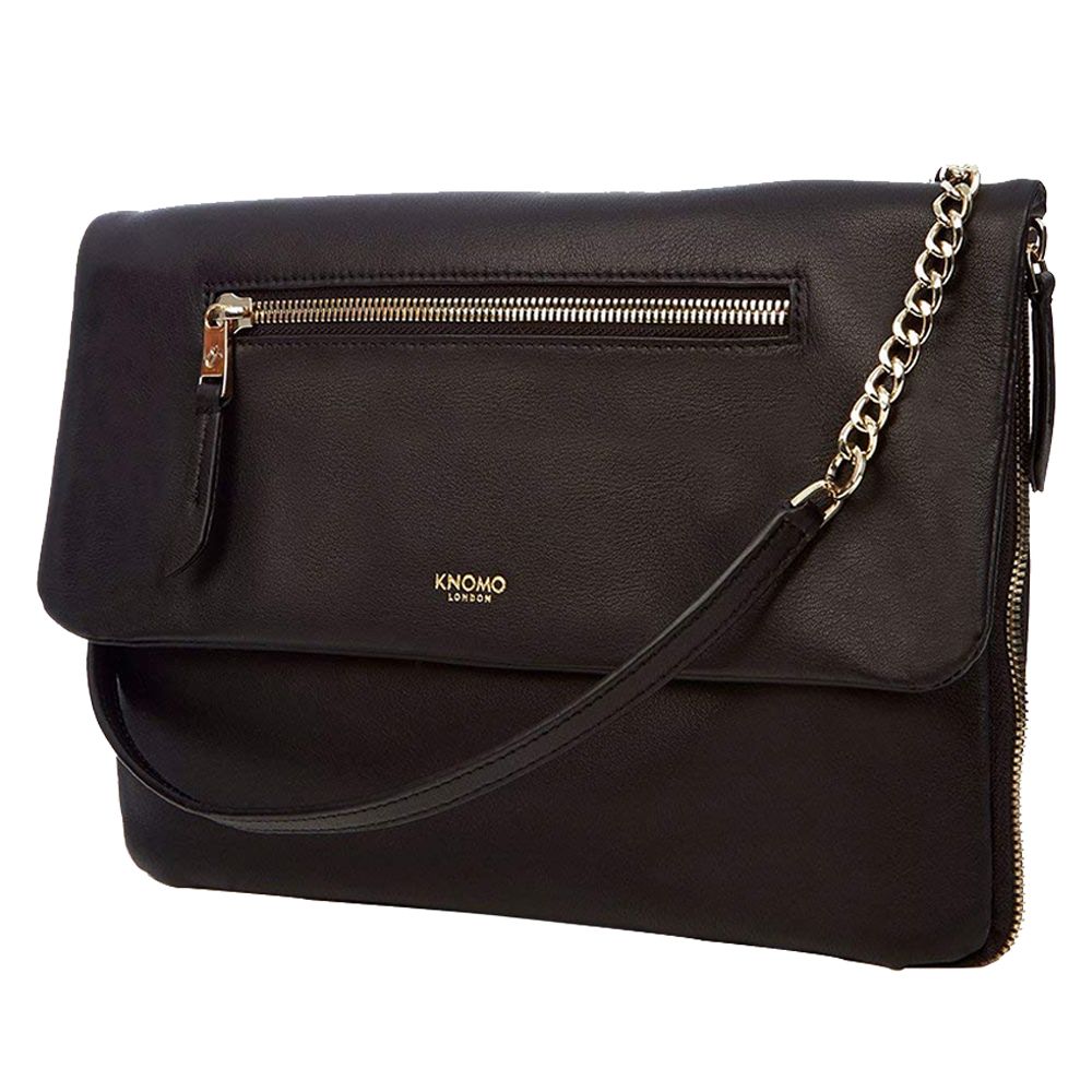 Knomo Elektronista Clutch Leather 10 Black Buy at Best Price from Mumzworld