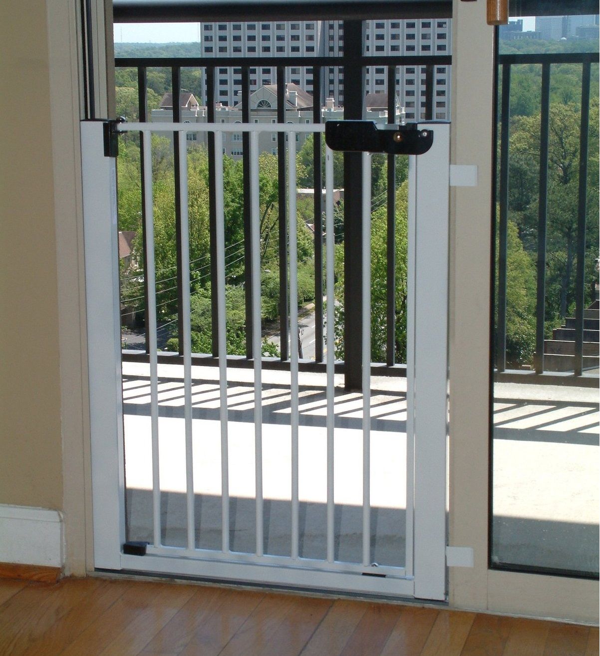 Gate for sliding glass door on sale
