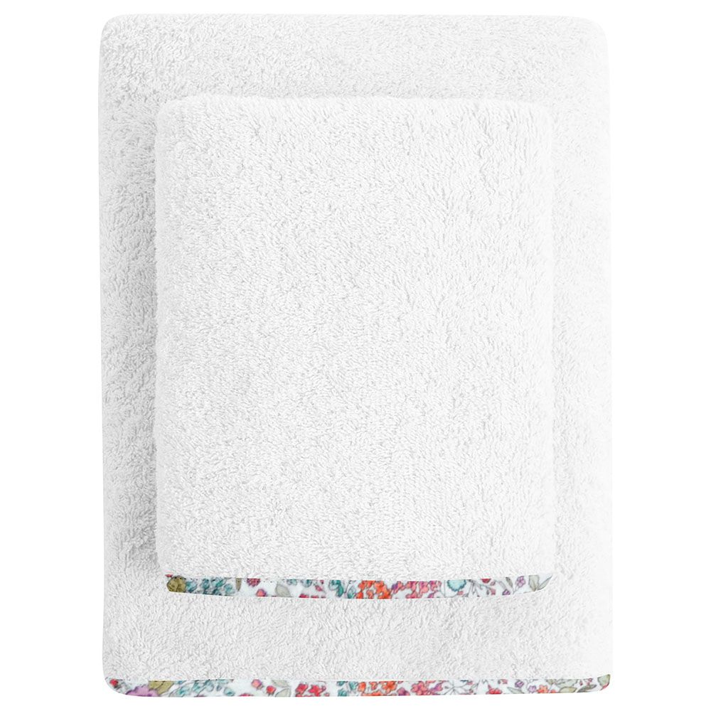 The Baby Atelier 100 Organic Floral Junior Towel Set Buy at