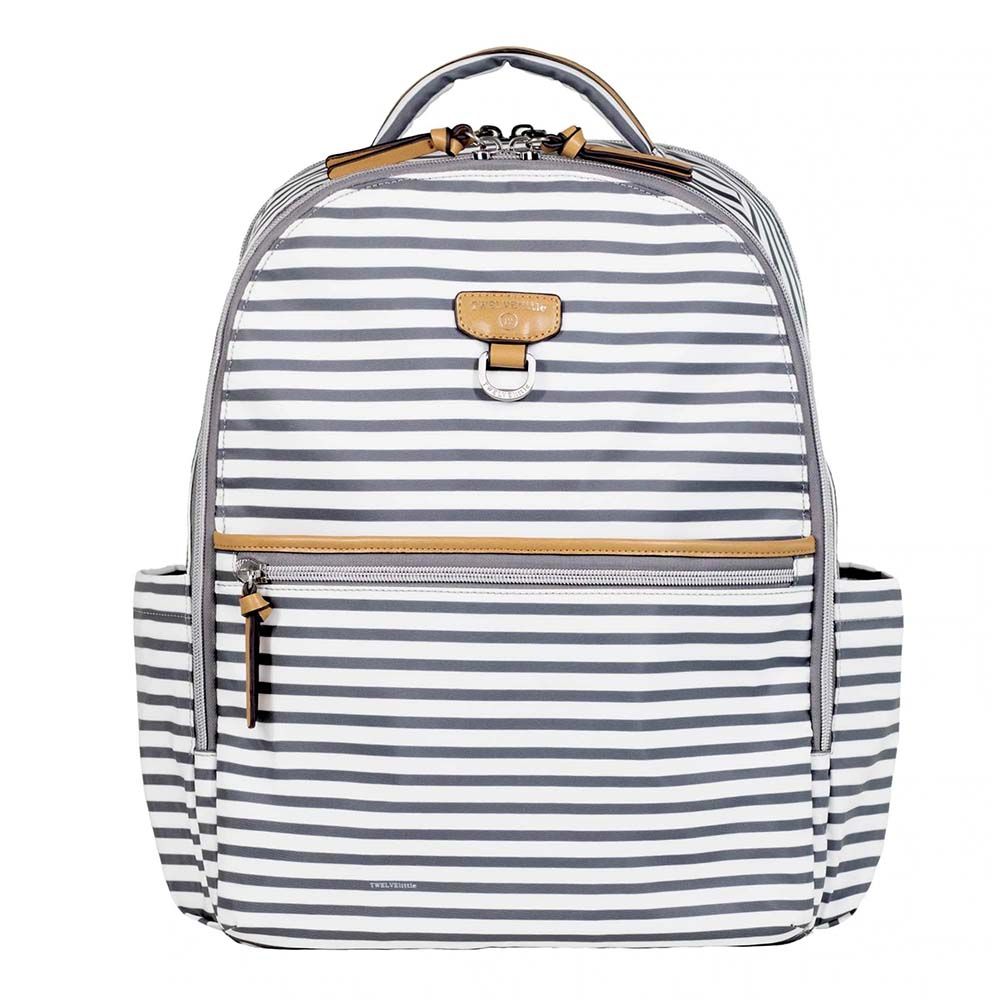 Stripe sales diaper bag
