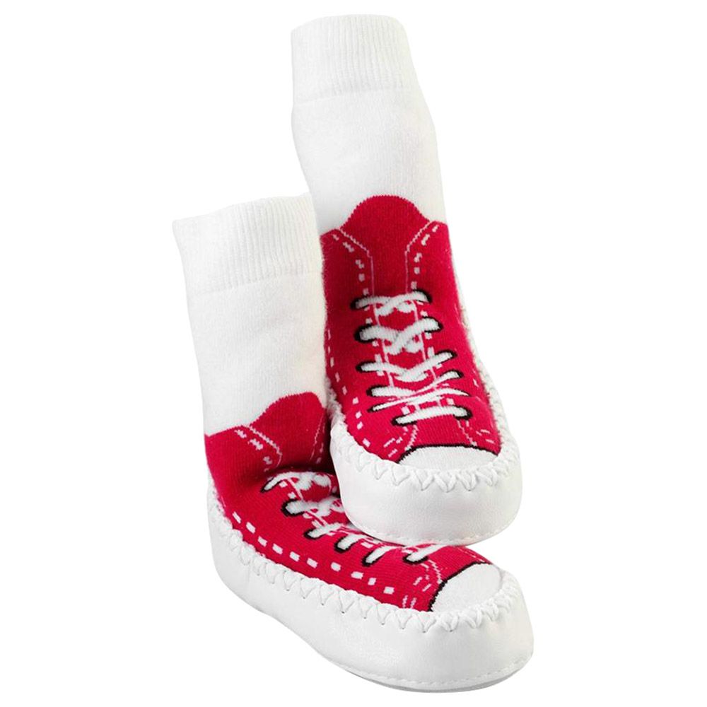 Sock Ons Mocc Ons Little Slipper Socks Red Buy at Best Price