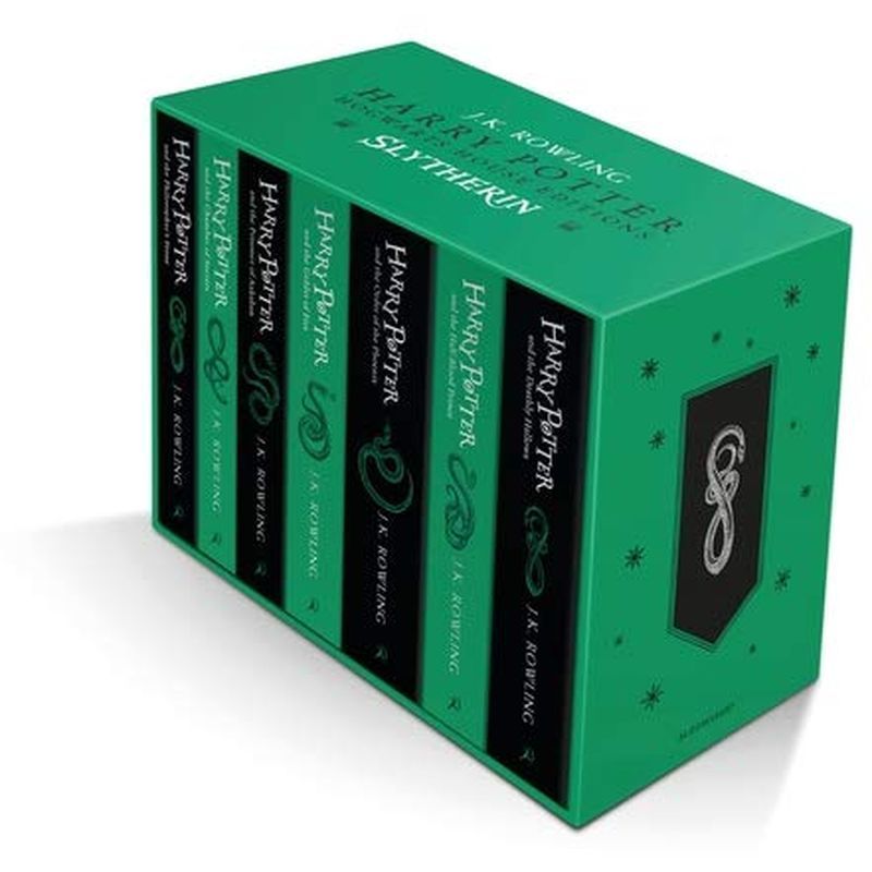 Harry Potter Slytherin House Edition Box Set Of 7 Books